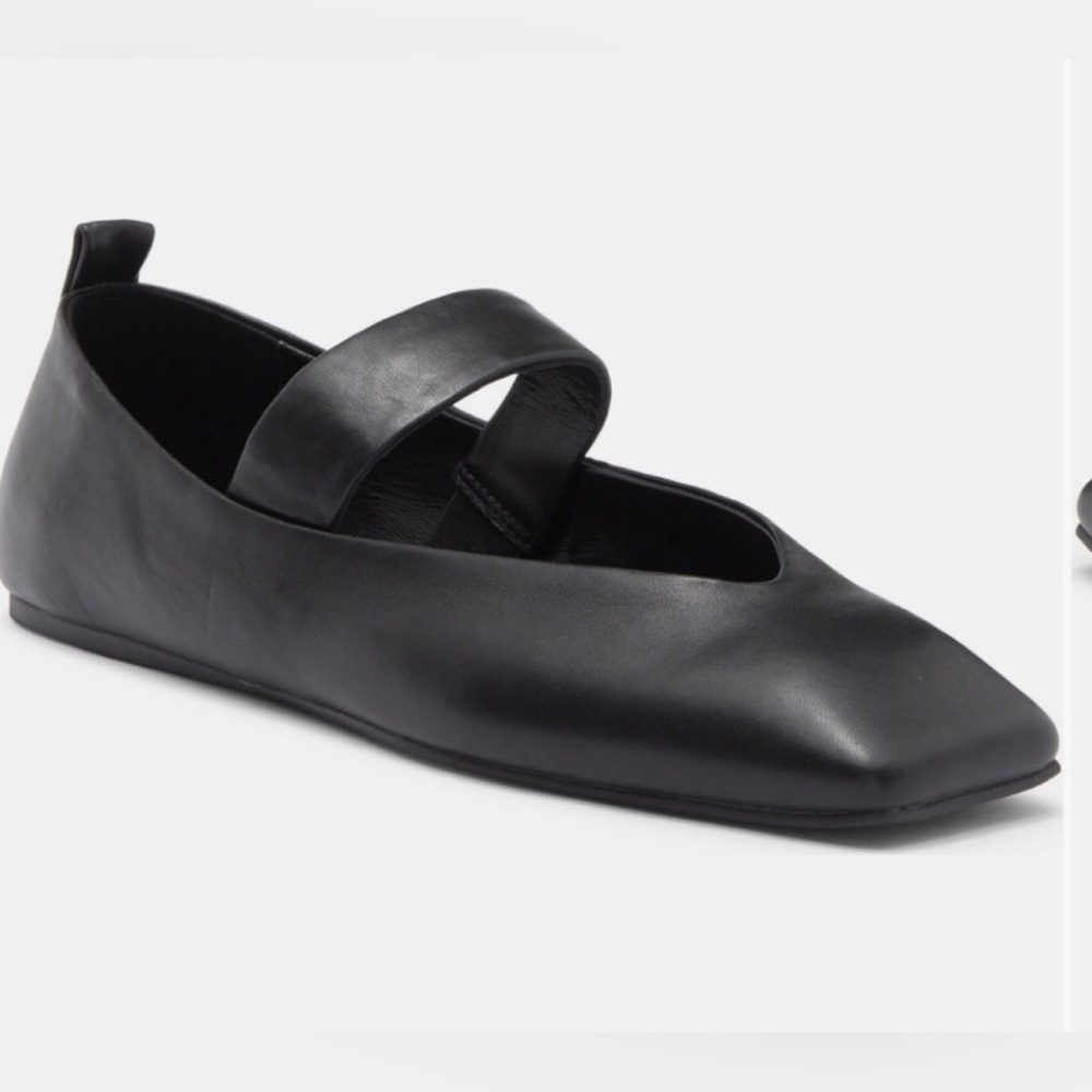 Tony Bianco Hawaii Black Mary Jane Flats 9.5